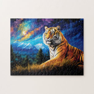Majestic Tiger Chinese Zodiac Artistry Jigsaw Puzzle
