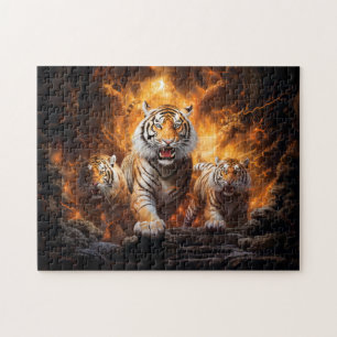 Majestic Tiger Chinese Zodiac Artistry Jigsaw Puzzle