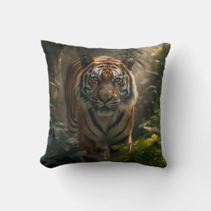 Majestic Tiger Gaze Cushion