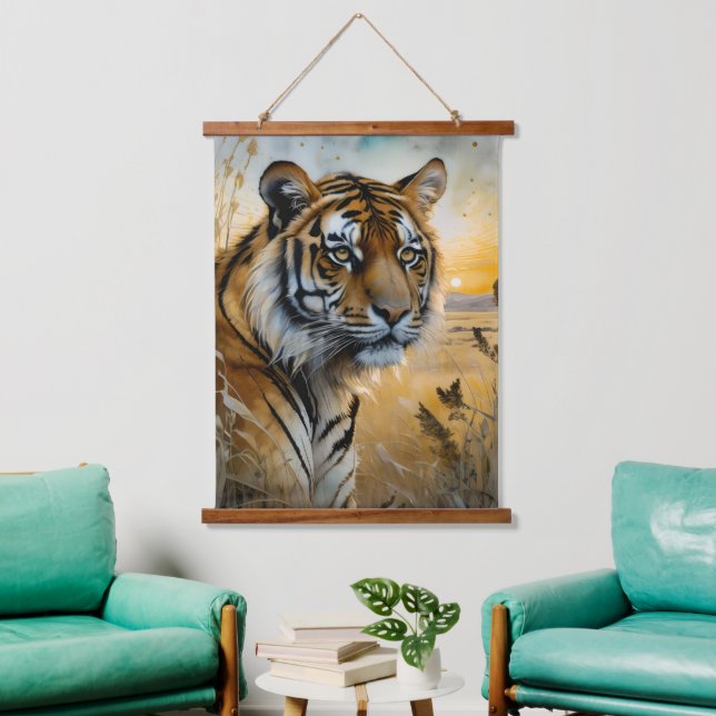 Majestic Tiger Hanging Tapestry (Living Room)