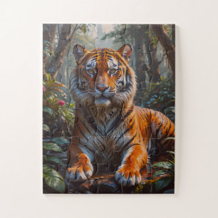 Majestic Tiger Jigsaw Puzzle