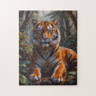 Majestic Tiger Jigsaw Puzzle