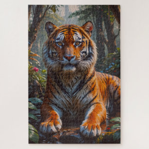 Majestic Tiger Jigsaw Puzzle