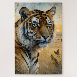 Majestic Tiger Jigsaw Puzzle