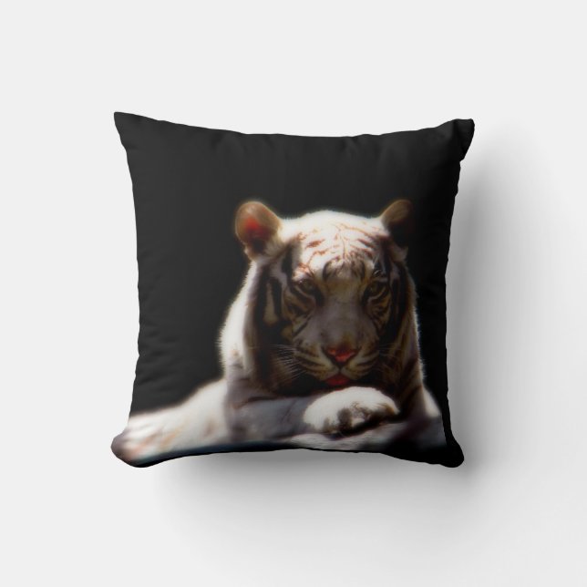 Majestic Tiger Lounge Pillow (Front)