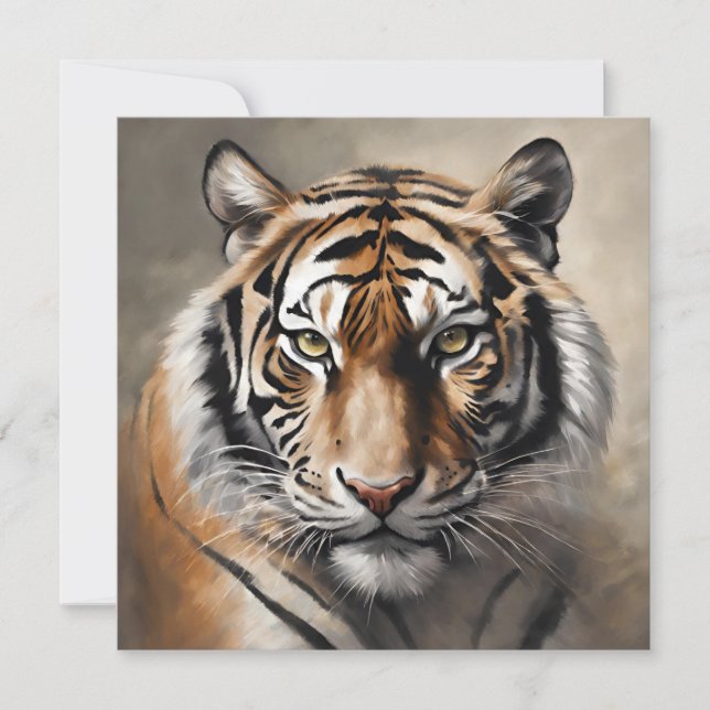 Majestic Tiger Portrait (Front)