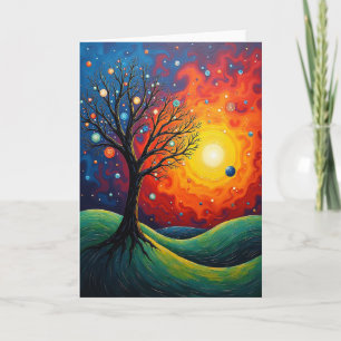 Majestic Tree Birthday Card