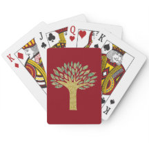 Majestic Tree Playing Cards