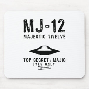 Majestic Twelve MJ-12 Mousepad