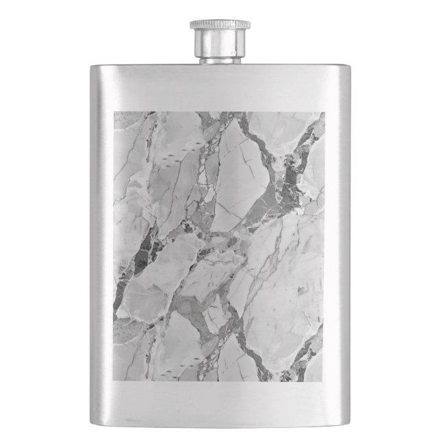 Majestic Twilight Whorls Classic Flask (Front)