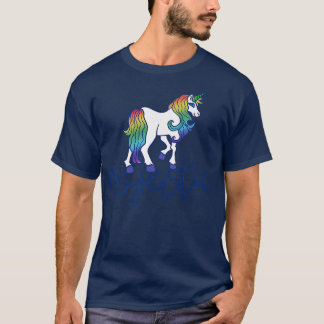 Majestic Unicorn Art T-Shirt