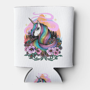 Majestic Unicorn Can Cooler