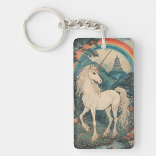 Majestic Unicorn - Japanese Style Key Ring
