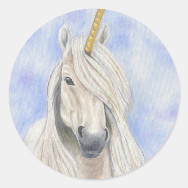 Majestic Unicorn sticker (Front)