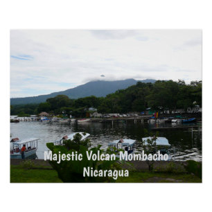 Majestic Volcan Mombacho – Granada, Nicaragua Poster