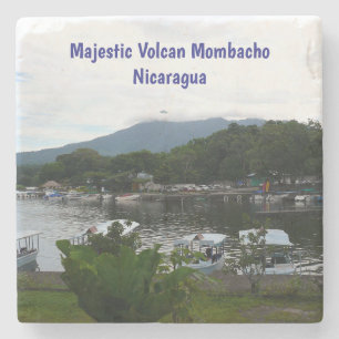 Majestic Volcan Mombacho – Granada, Nicaragua Stone Coaster