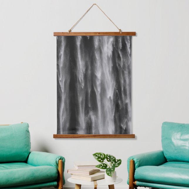 Majestic waterfall Boka, Slovenia upclose Hanging Tapestry (Living Room)