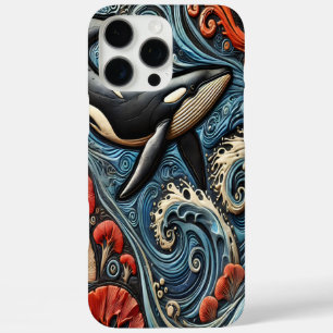 Majestic Whales: Deep Sea Serenity iPhone 16 Pro Max Case
