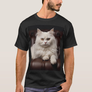Majestic white cat T-Shirt