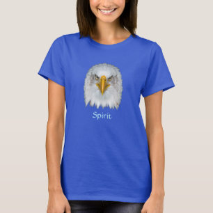 Majestic white-head eagle bird & calligraphy T-Shirt