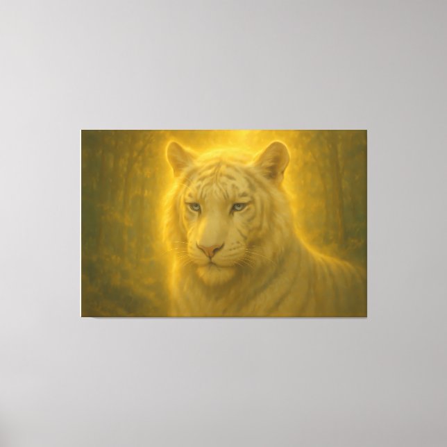 Majestic White Tiger – Fine Art Print (Front)