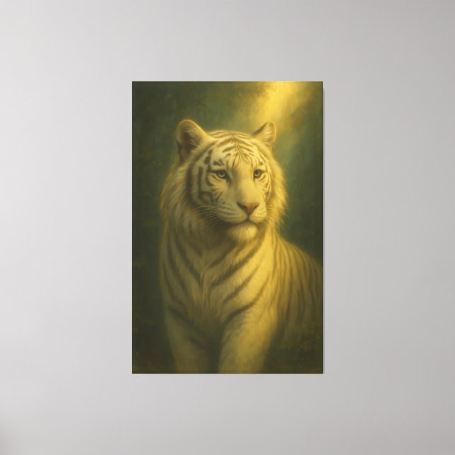 Majestic White Tiger – Fine Art Print (Front)