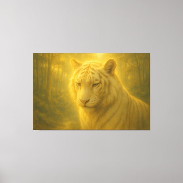 Majestic White Tiger – Fine Art Print (Front)