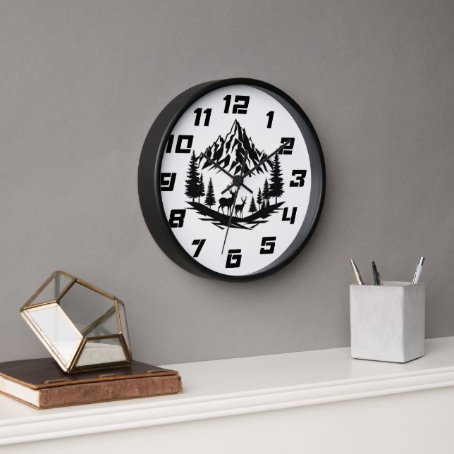 Majestic wild Life Clock (Office)