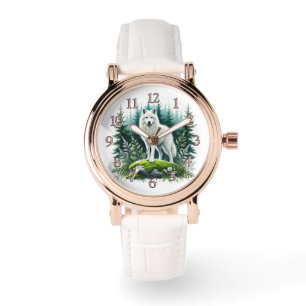 Majestic Wolf Timepiece Watch