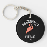 Majestically Awkward Wading Bird Lover Art Flaming
