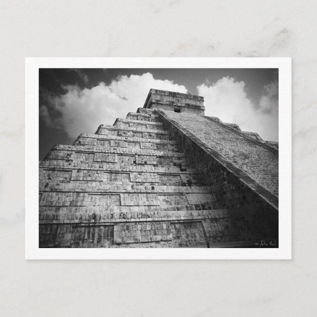 Majestuous Chichen Itza Postcard (Front)