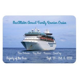 Majesty at Sea Custom Stateroom Door Marker Magnet