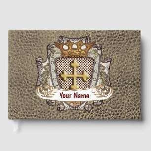 Majesty Family Crest Surname Guest Book