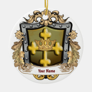 Majesty Family Crest Surname ornament