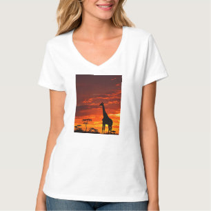 Majesty in Focus — The Eternal Giraffe T-Shirt