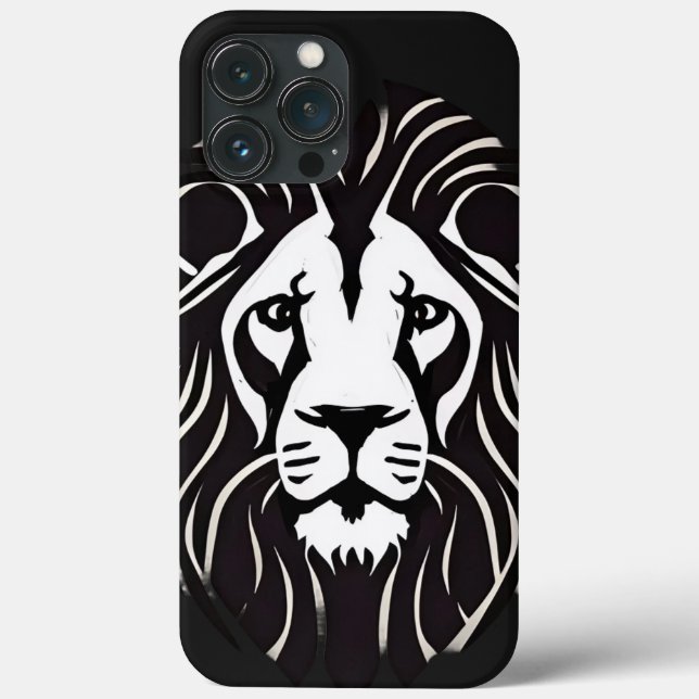 Majesty Lion Face -  Case-Mate iPhone Case (Back)