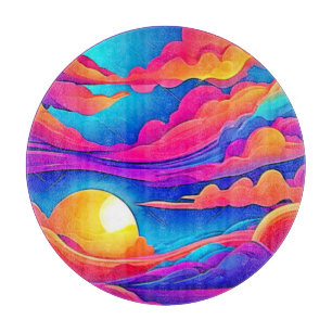 Majesty of A Sunset Cutting Board