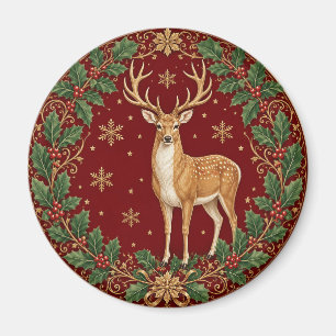 Majesty of the Crimson Winter Magnet