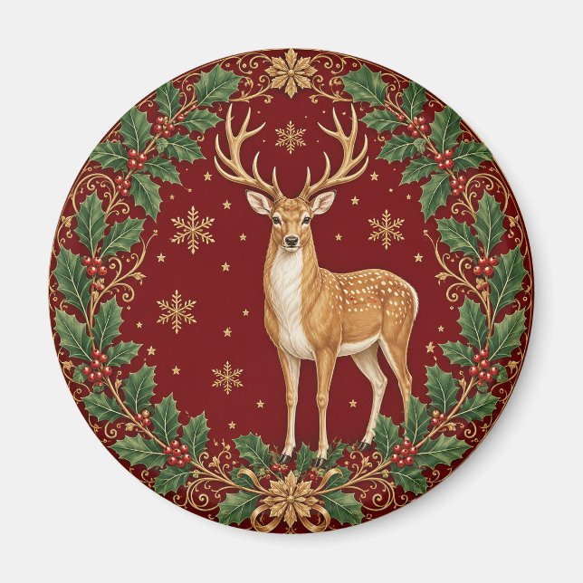Majesty of the Crimson Winter Magnet (Front)