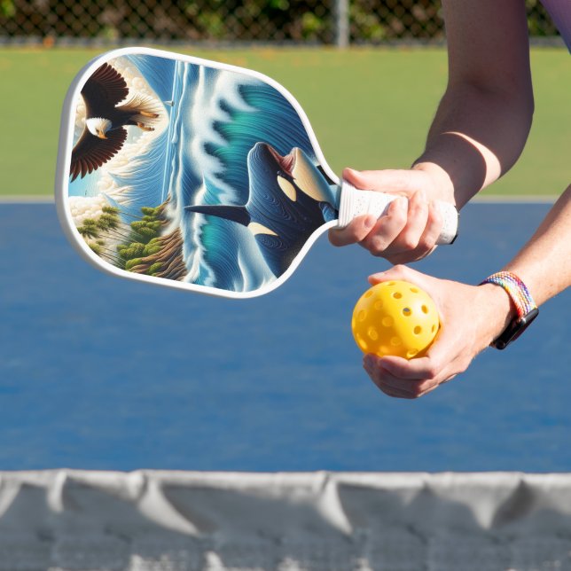 Majesty of the Ocean Pickleball Paddle (Insitu)