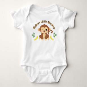 Majka's Little Monkey Baby Bodysuit