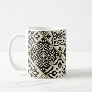 Majolica Islamic Tile Patchwork Coffee Mug