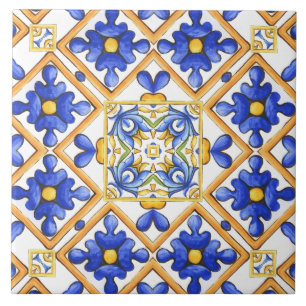 Majolica,Mediterranean tile, Tile