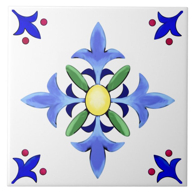Majolica,Portuguese tiles  (Front)
