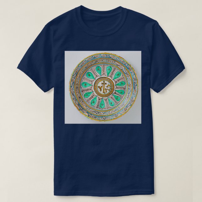 Majolica Pottery T-Shirt (Design Front)