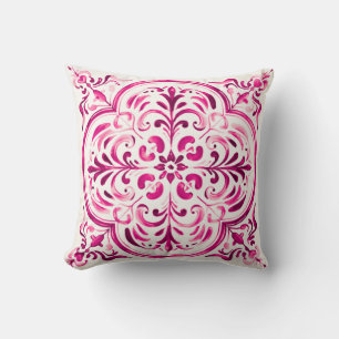 Majolica Rose Cushion