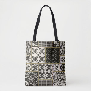 Majolica tile Islamic motifs. Tote Bag