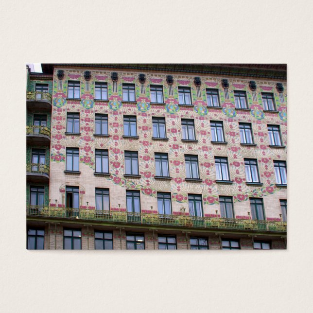 Majolikahaus Vienna Austria (Front)