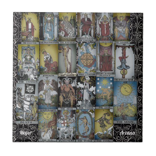Major Arcana Tarot Sux  Tile (Front)
