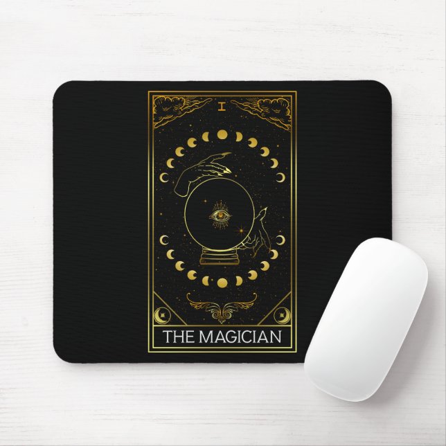 Major Arcana The Magician Tarot Card Mouse Mat (With Mouse)